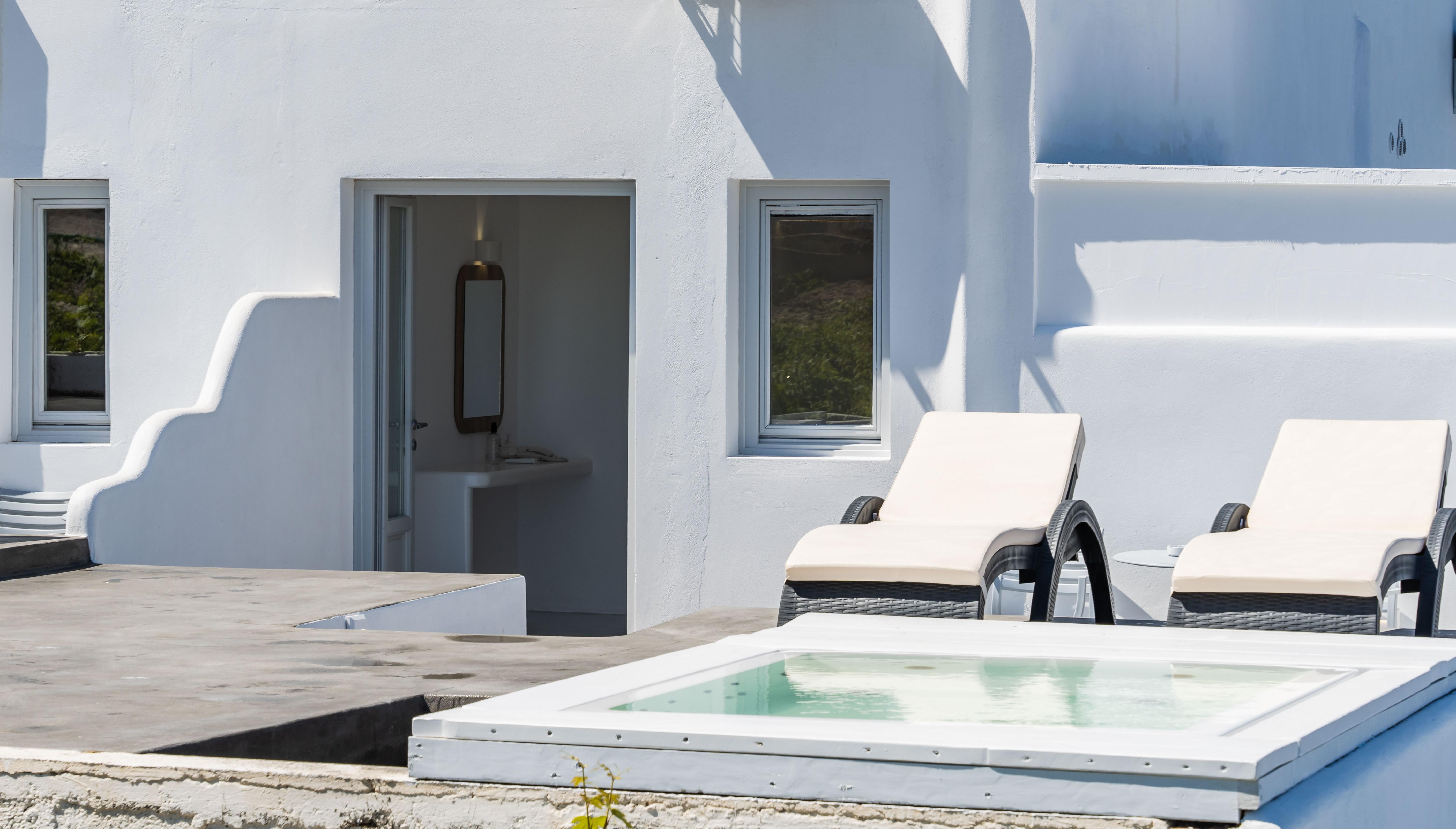 Serenita Luxury Suites Акротири Экстерьер фото