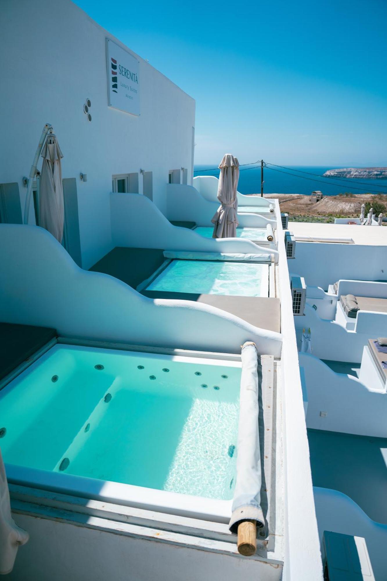 Serenita Luxury Suites Акротири Экстерьер фото