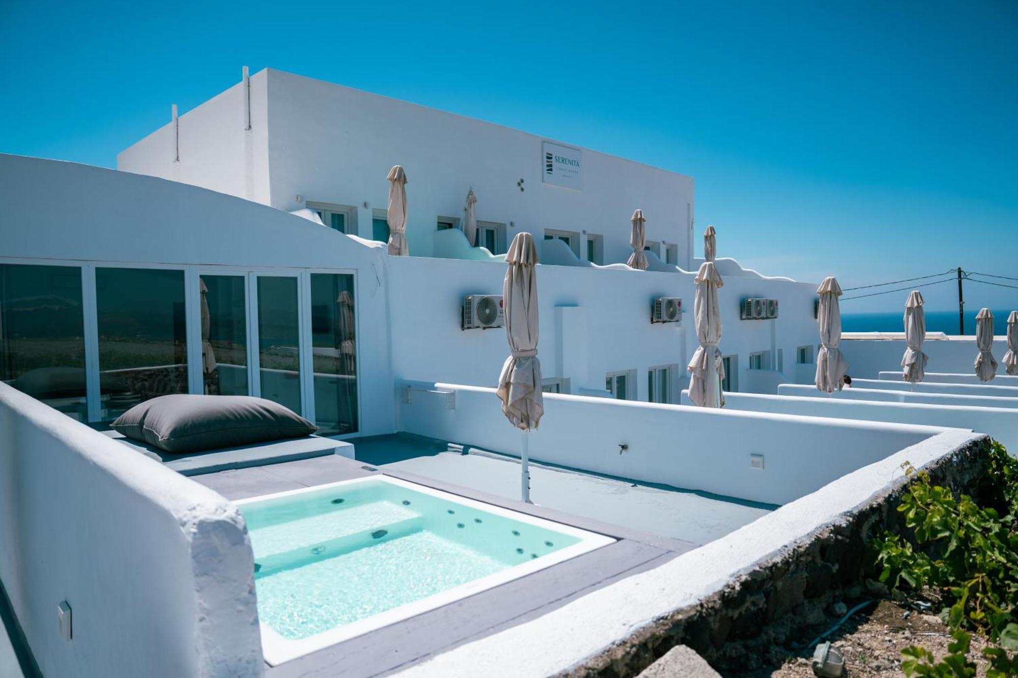 Serenita Luxury Suites Акротири Экстерьер фото